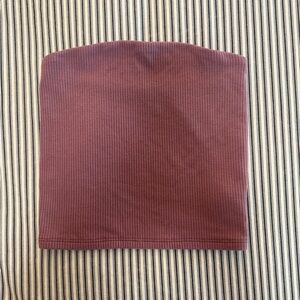 American Eagle Soft Ribbed Purple Tube Top